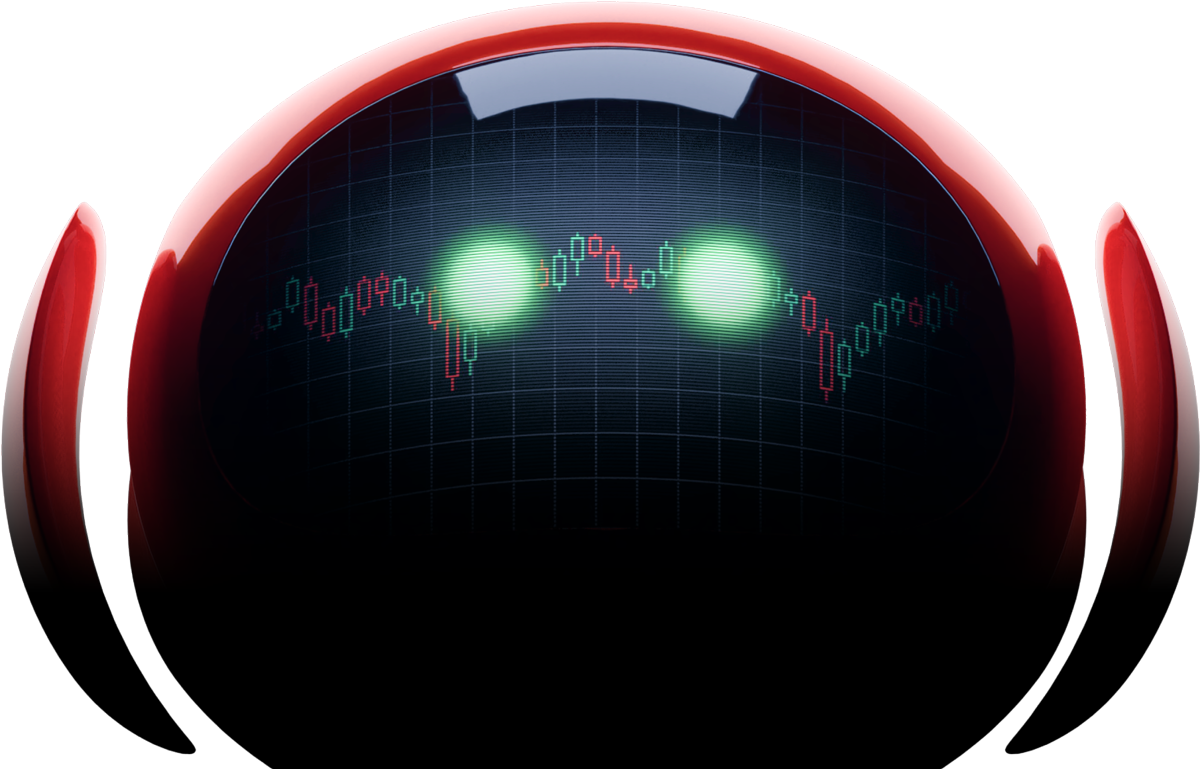 Front-facing image of the Tradetomato mascot, representing automated crypto trading bots.